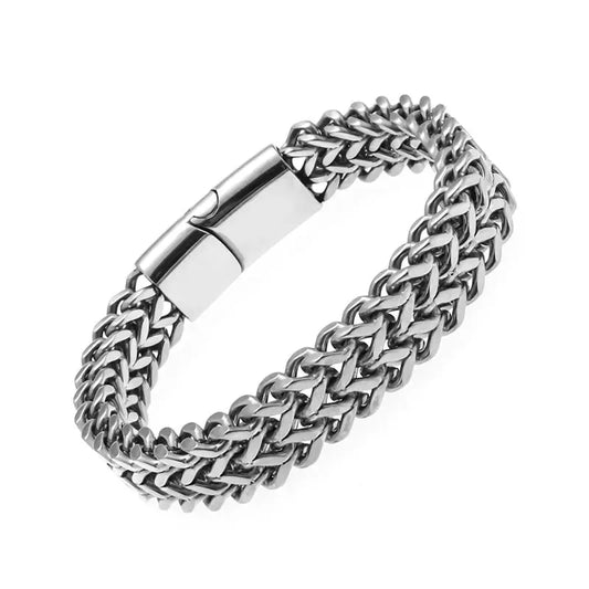 Luxury Men Stainless Steel Bracelet